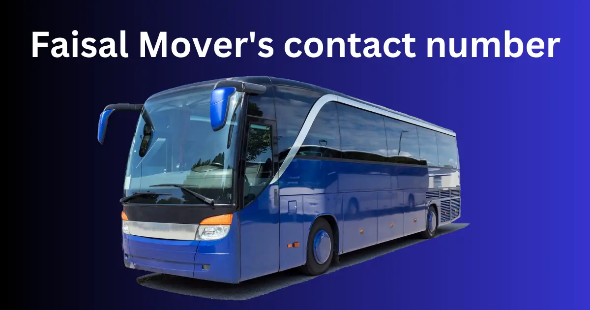 faisal movers contact number